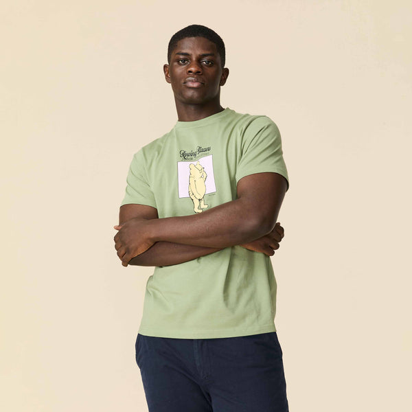 Rowing Blazers Men's Cotton Pooh Superlative T-Shirt Sage