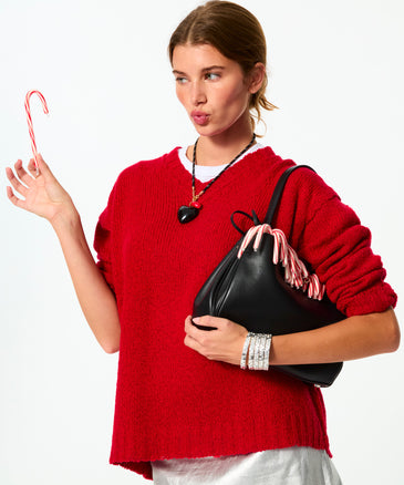 Rowing Blazers Men's Cotton Sheep Color Block Rugby Red