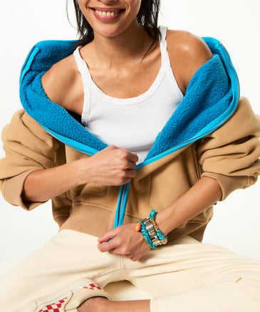 Rowing Blazers Men's Cotton Sheep Fairisle Sweater Vest Blue