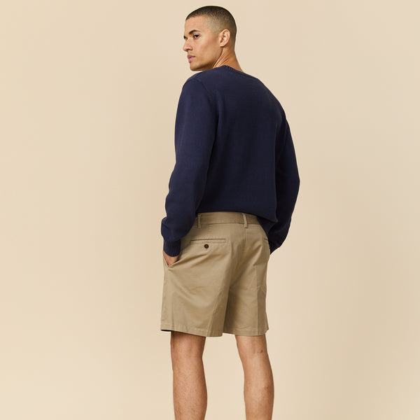 Rowing Blazers Men's Cotton Twill Pleated Short Khaki