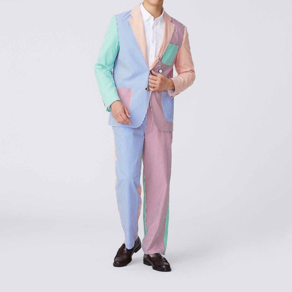 Rowing Blazers Men's Fun Stripe Ripley Blazer Classic Fun Stripe
