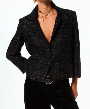 Rowing Blazers Men's Golden Retriever Sherpa Zip Jacket Navy