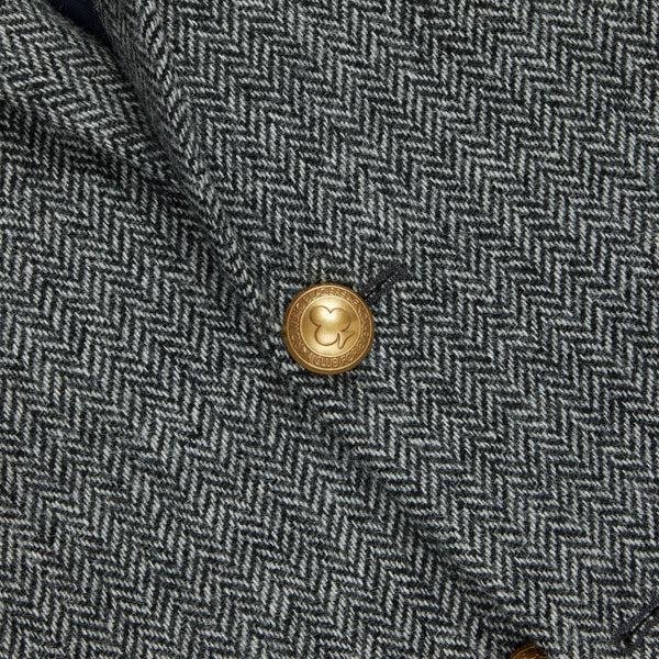 Rowing Blazers Men's Herringbone Wool Jacket Charcoal