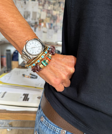 Rowing Blazers Men's Magic 8™ Ball Varsity Cotton Sweater Cream