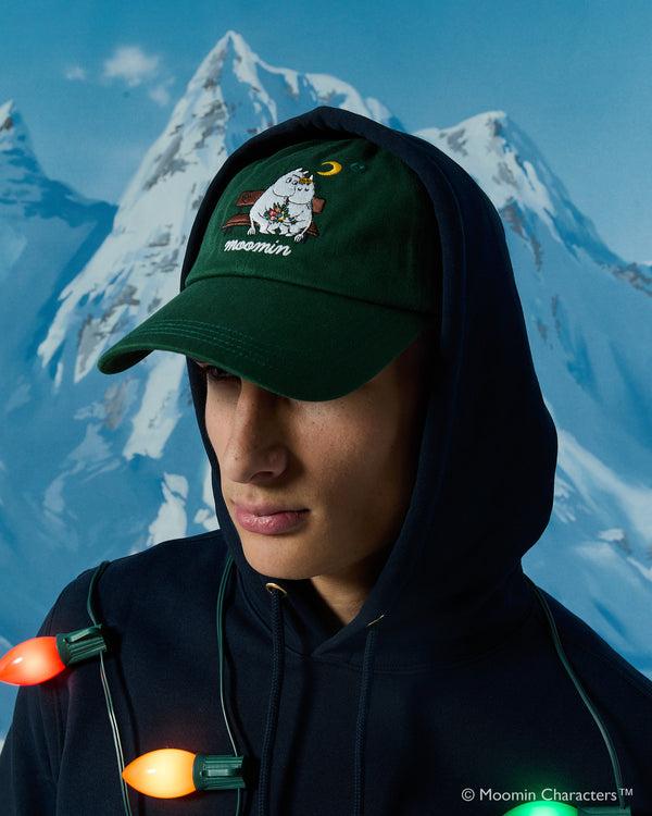 Rowing Blazers Men's Moomin Cotton Baseball Cap Green