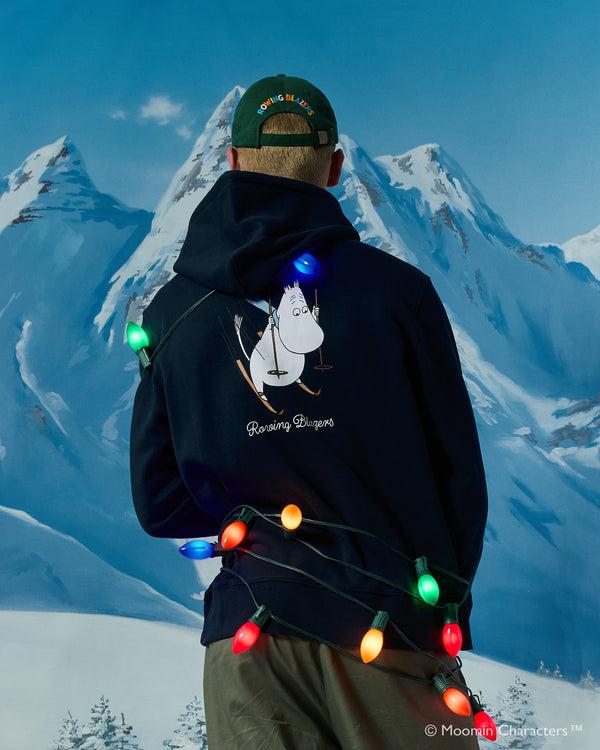 Rowing Blazers Men's Moomin Cotton Baseball Cap Green