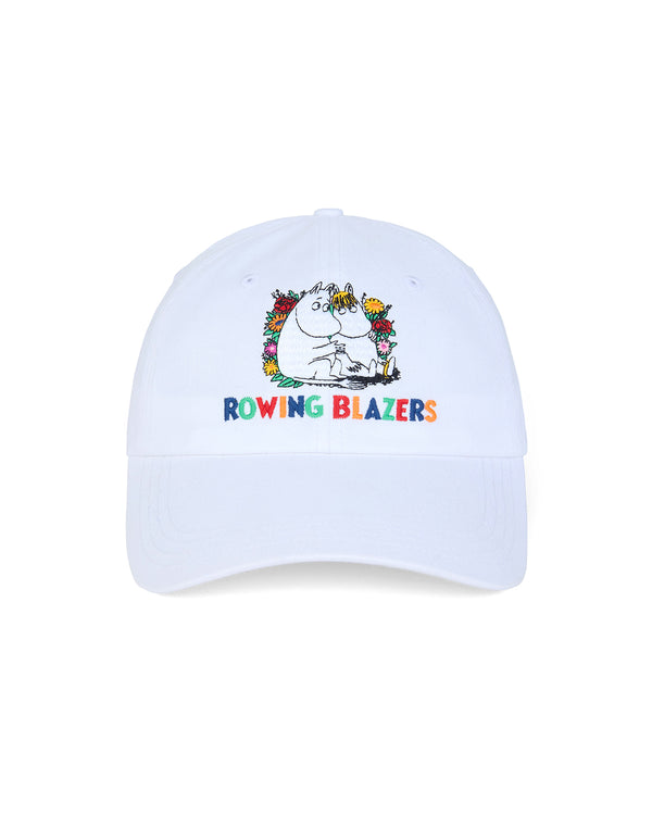 rowing blazers Men's Moomin Cotton Baseball Cap White
