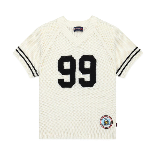 rowing blazers Men's Open Weave Sweater Jersey Cream