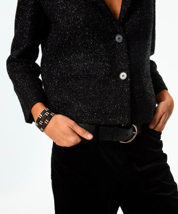 Rowing Blazers Men's Patchwork Sherpa Jacket Blue Multi