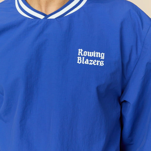 Rowing Blazers Men's Rip Stop Nylon Pullover Cobalt Blue