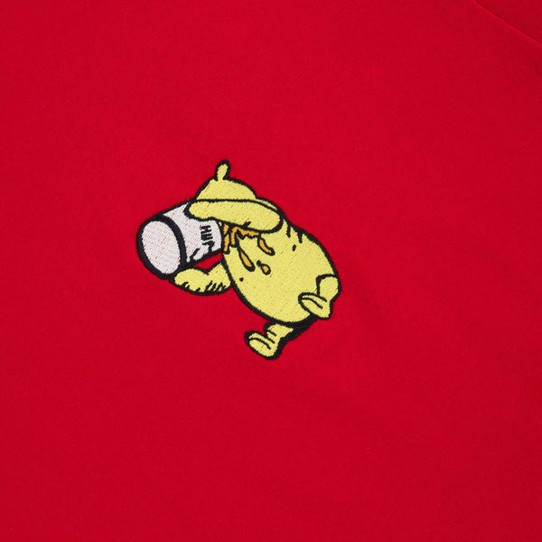 Rowing Blazers Men's Winnie-the-Pooh Cotton T-Shirt Red