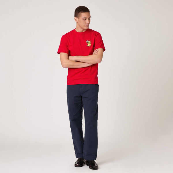 Rowing Blazers Men's Winnie-the-Pooh Cotton T-Shirt Red