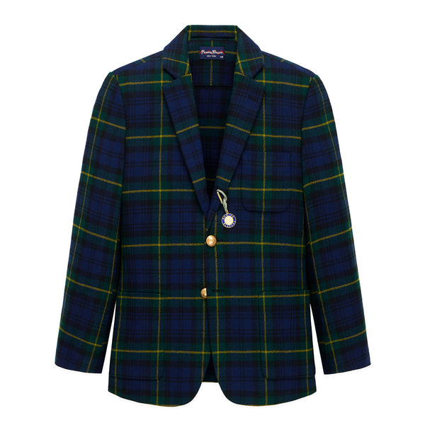 rowing blazers Men's Wool Tartan Ripley Blazer Gordon Modern