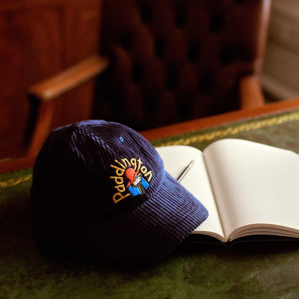 Rowing Blazers Paddington Bear Cord Baseball Hat Navy