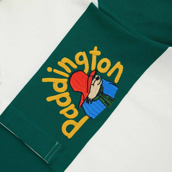 Rowing Blazers Paddington Bear Striped Cotton Rugby Green