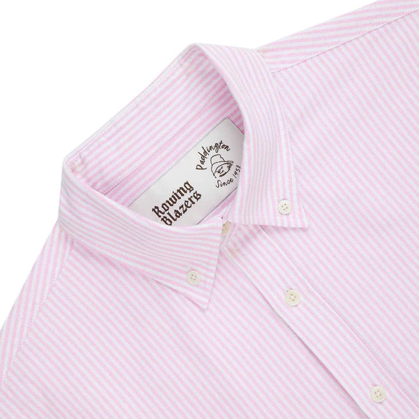 Rowing Blazers Paddington Classic Stripe Shirt Pink