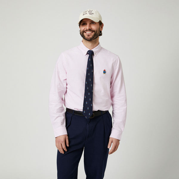 Rowing Blazers Paddington Classic Stripe Shirt Pink