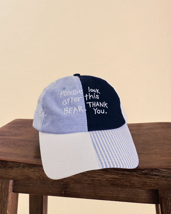 Rowing Blazers Paddington Color Block Baseball Cap Blue Color Block