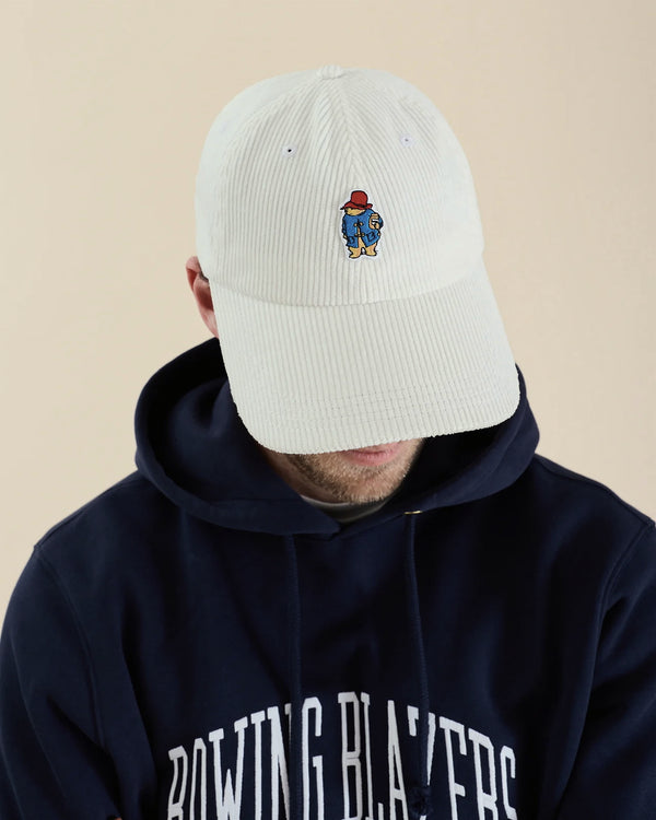 rowing blazers Paddington Corduroy Baseball Cap White