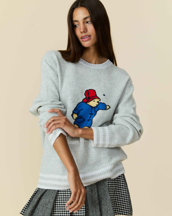 Rowing Blazers Paddington Heathered Cashmere Sweater Heather Natural