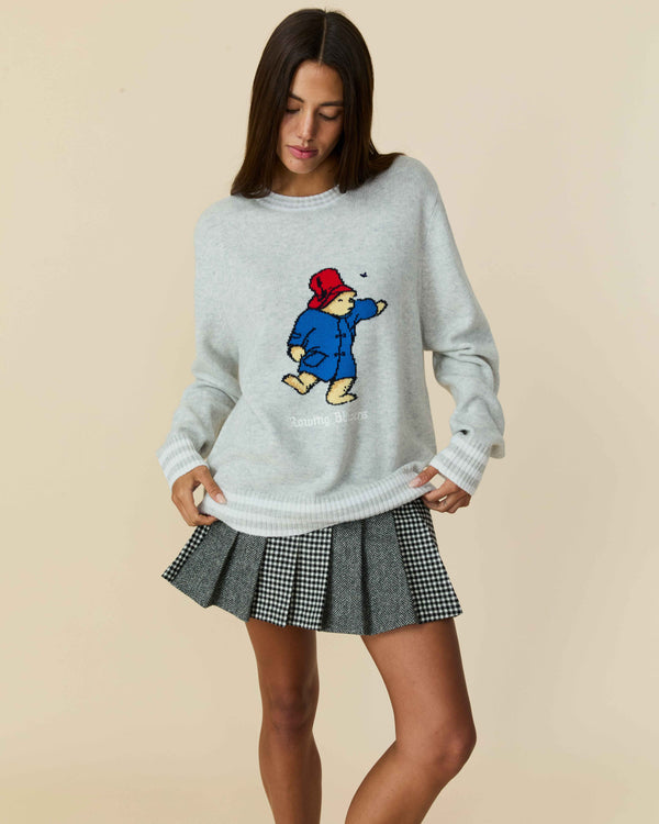 Rowing Blazers Paddington Heathered Cashmere Sweater Heather Natural