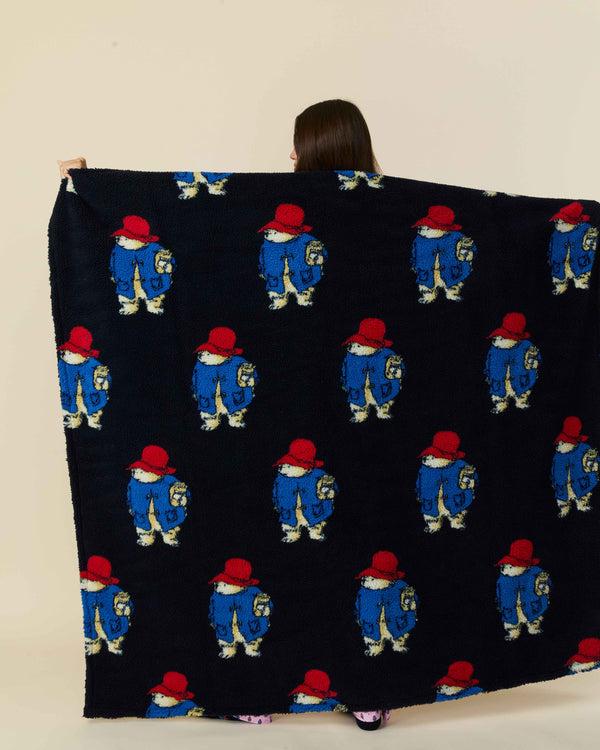 Rowing Blazers Paddington Sherpa Throw Blanket Navy