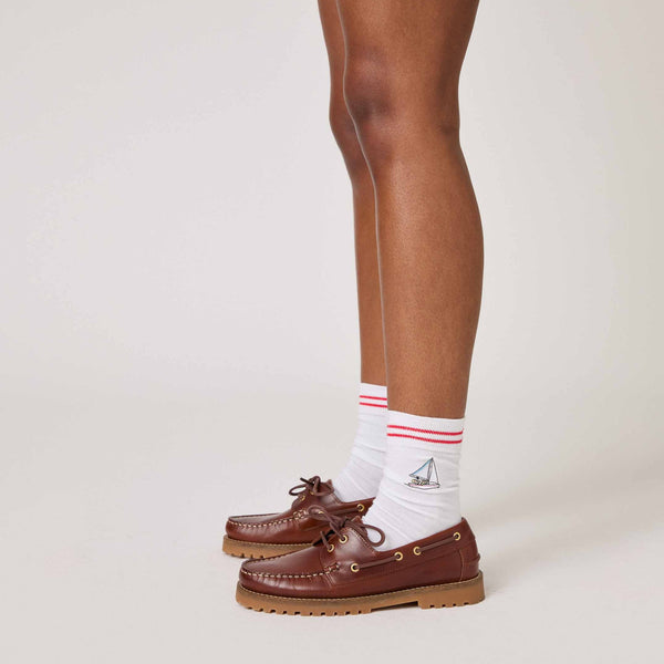 Rowing Blazers Babar Socks White