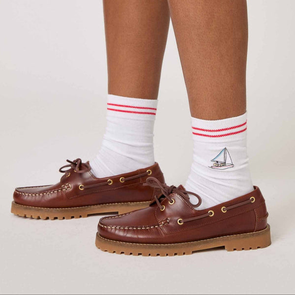 Rowing Blazers Babar Socks White