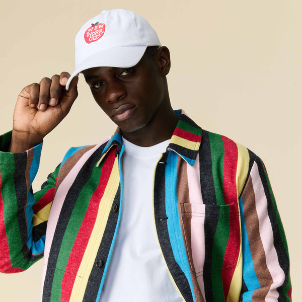 Rowing Blazers Big Apple Baseball Cap White