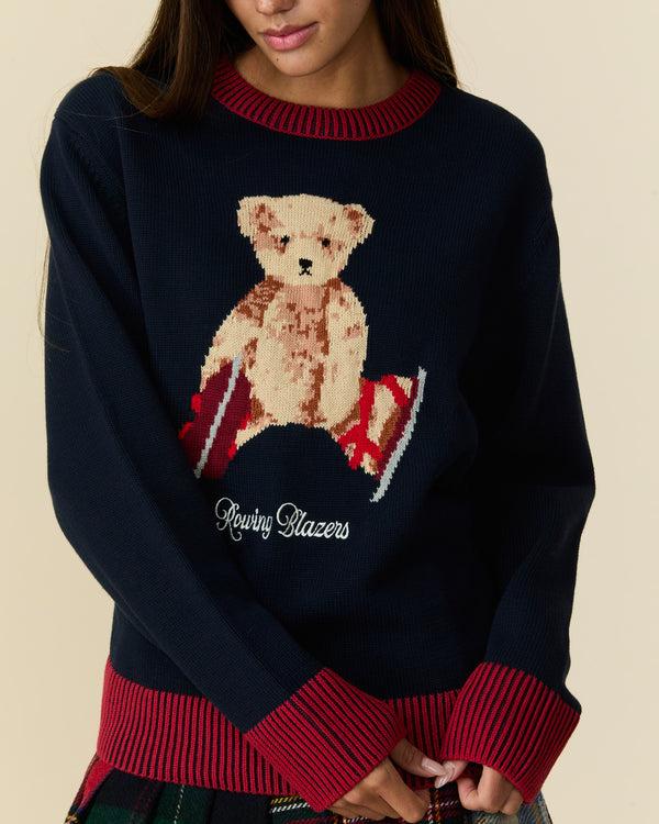 rowing blazers Cotton Bear Sweater Navy