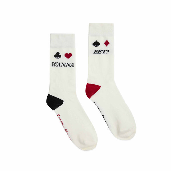 rowing blazers Gambling Socks White