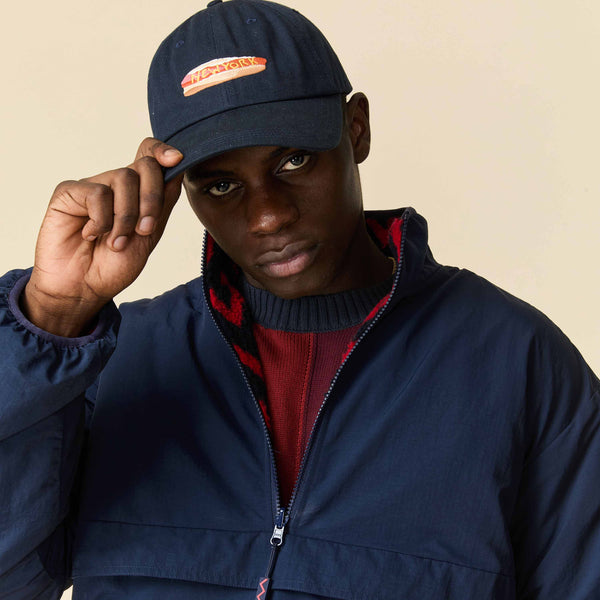 Rowing Blazers Hot Dog Baseball Cap Navy