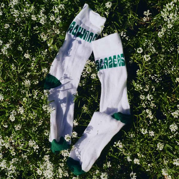 Rowing Blazers La Veste Cotton Socks White