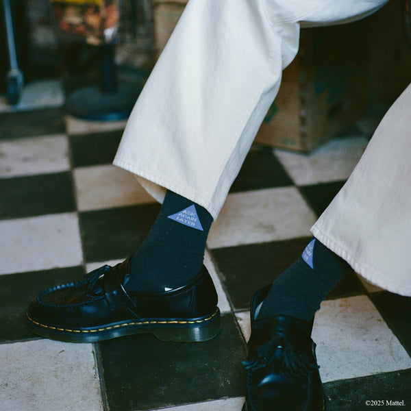 Rowing Blazers Magic 8™ Fortune Socks Black