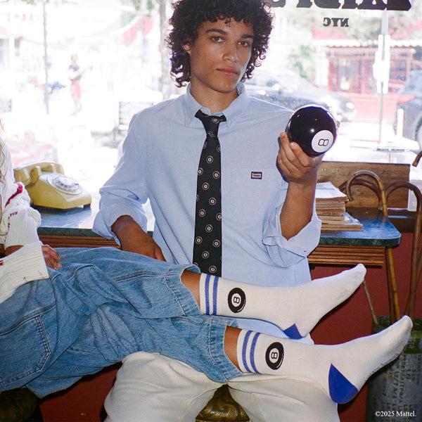 Rowing Blazers Magic 8™ Icon Socks Cream