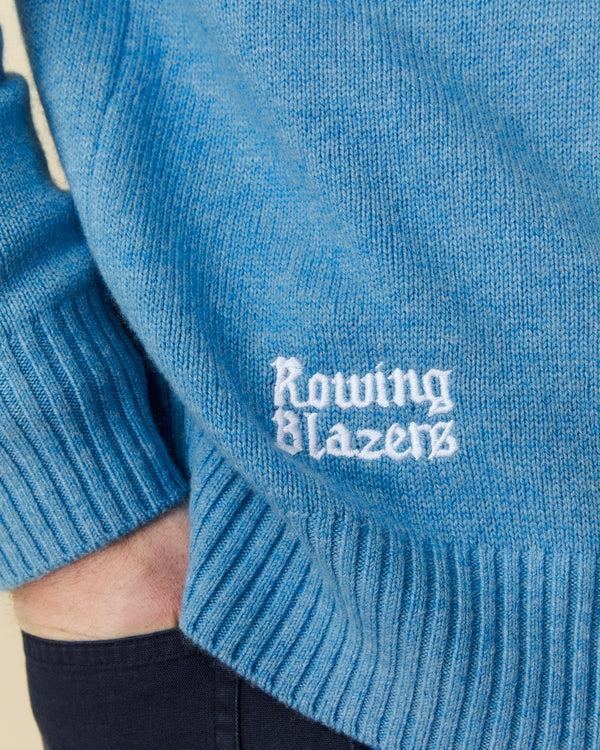 Rowing Blazers Men's Babar Cashmere Sweater Blue