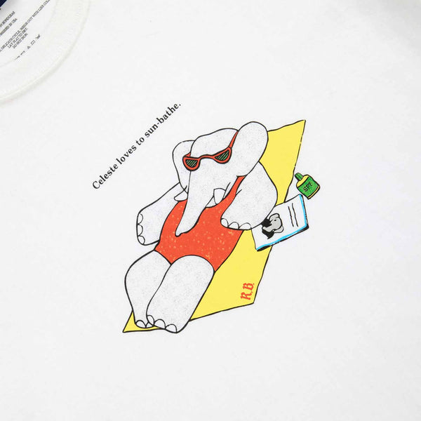 Rowing Blazers Men's Babar Cotton T-Shirt White