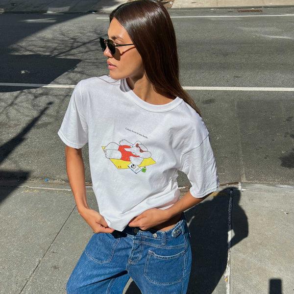 Rowing Blazers Men's Babar Cotton T-Shirt White