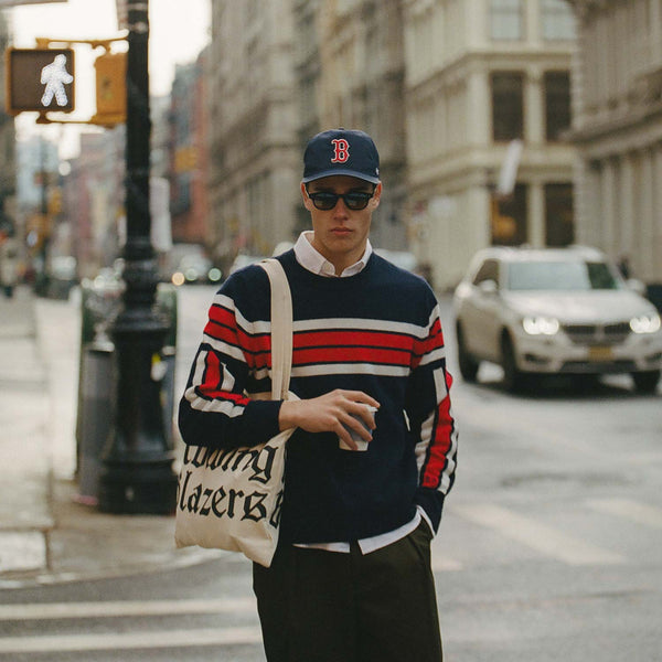 Rowing Blazers Men's Cashmere Sweater Navy