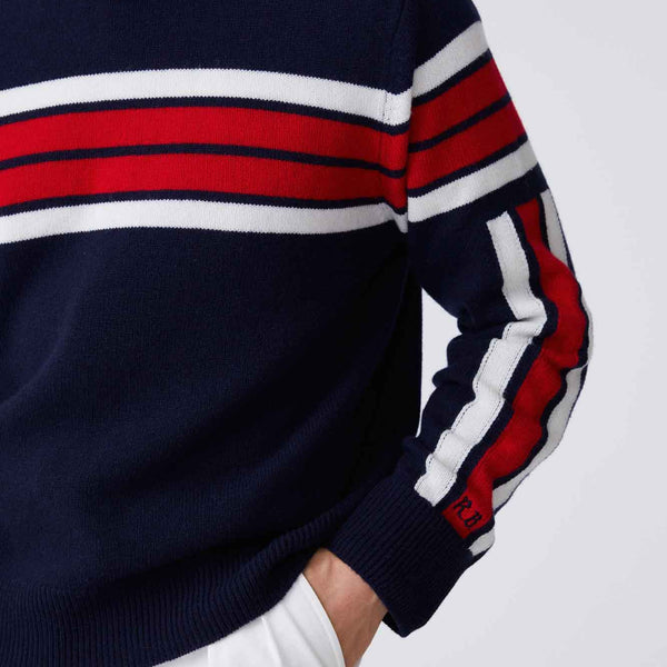 Rowing Blazers Men's Cashmere Sweater Navy