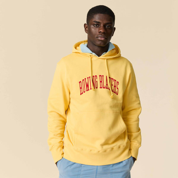 Rowing Blazers Men's Collegiate Arch Hoodie Yellow