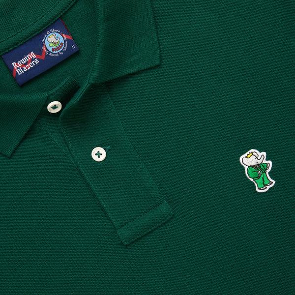 Rowing Blazers Men's Cotton Babar Polo Dark Green