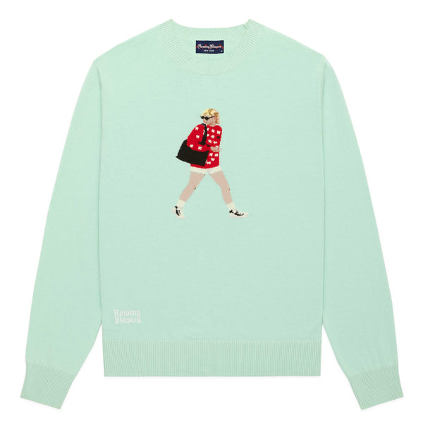 rowing blazers Men's Cotton Diana Sweater Blue