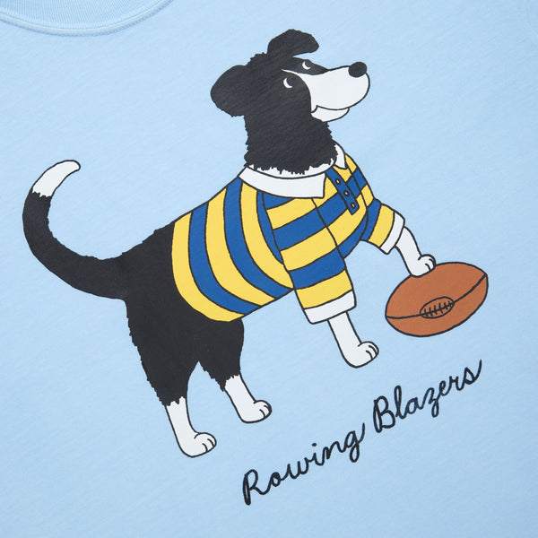 Rowing Blazers Men's Cotton Dog T-Shirt Baby Blue