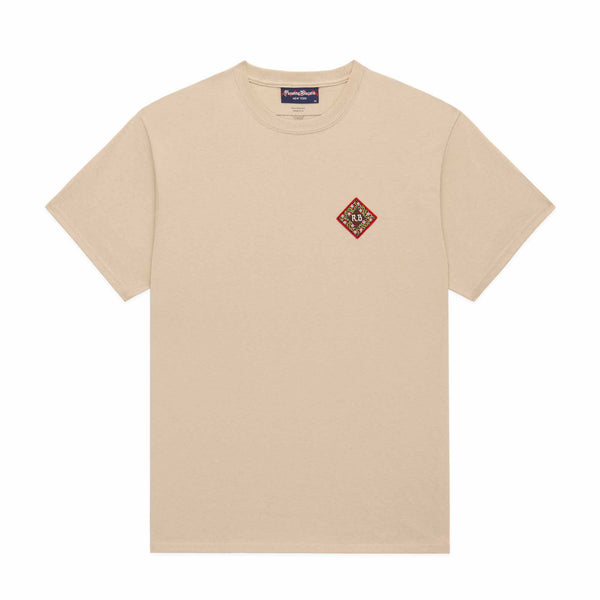rowing blazers Men's Cotton Patch T-Shirt Beige