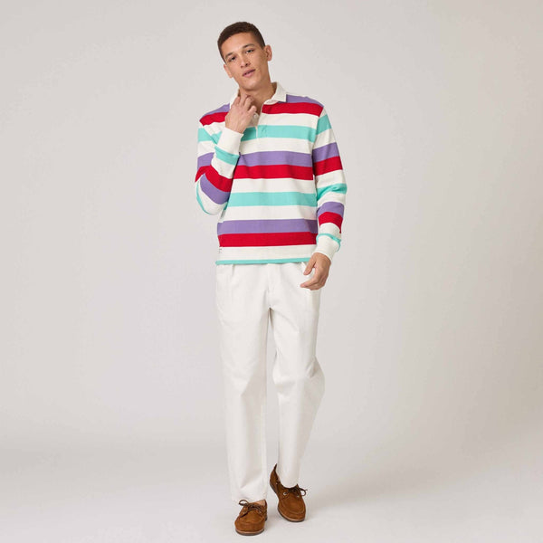 Rowing Blazers Men's Cotton Rugby Starboard Stripe
