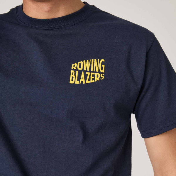 Rowing Blazers Men's Cotton T-Shirt Navy
