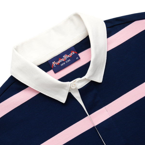 Rowing Blazers Men's Hockney Stripe Rugby Navy