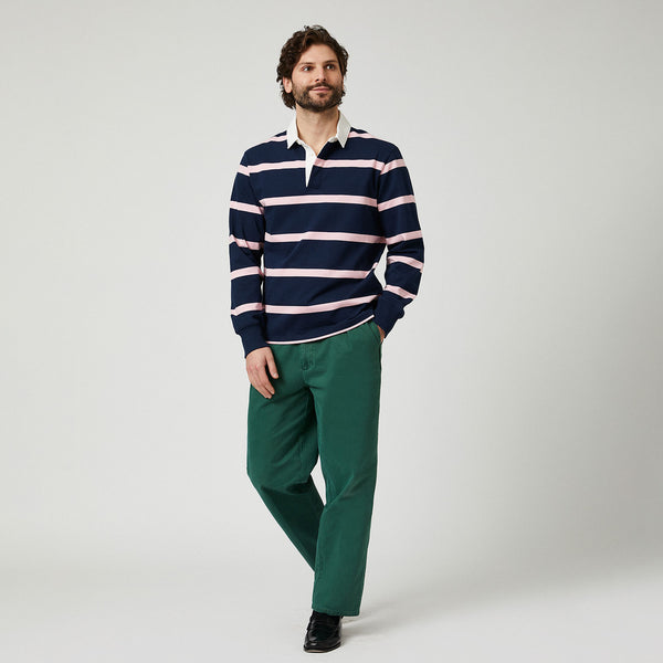 Rowing Blazers Men's Hockney Stripe Rugby Navy