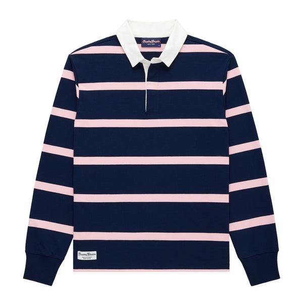 rowing blazers Men's Hockney Stripe Rugby Navy